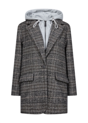Hoodie blazer jakke Black W.Jet Stream Copenhagen Muse 